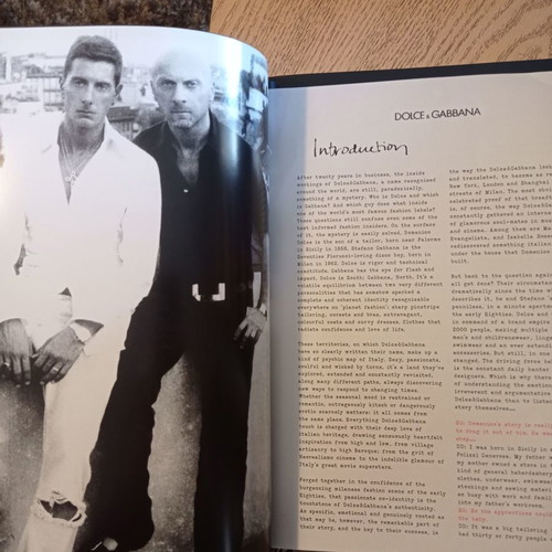Dolce & Gabbana 20 Years book like new in case