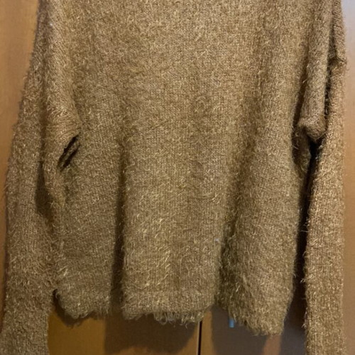 Pink Woman women's sweater like new, brown gold color