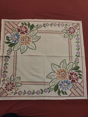 Handmade tablecloth new 65x70
