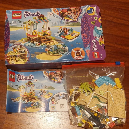 Lego Friends Turtles Rescue Mission like new