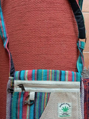 Shoulder bag new from Himalayan hemp