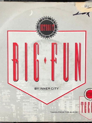 Inner City Featuring Kevin Saunderson Big Fun Βινύλιο μεταχειρισμένο, 7", 45 RPM, Single, Ηλεκτρονική