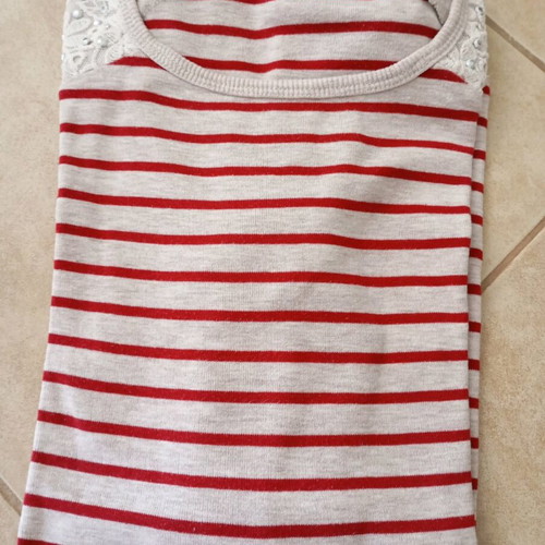 Women's striped blouse like new, size M