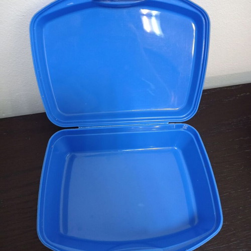 Children's school lunchbox blue like new