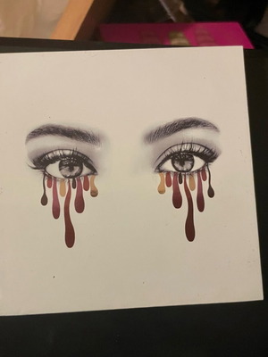 Kylie cosmetics Burgundy palette like new collectible