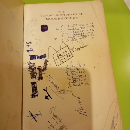The Oxford Dictionary of Modern Greek used