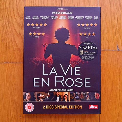 La Vie en Rose DVD used, 2 disc, no Greek subtitles