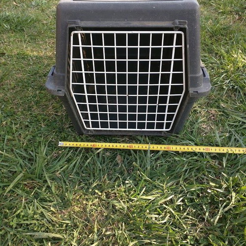 Animal cage used, transport or house, dimensions H40 W40 L60