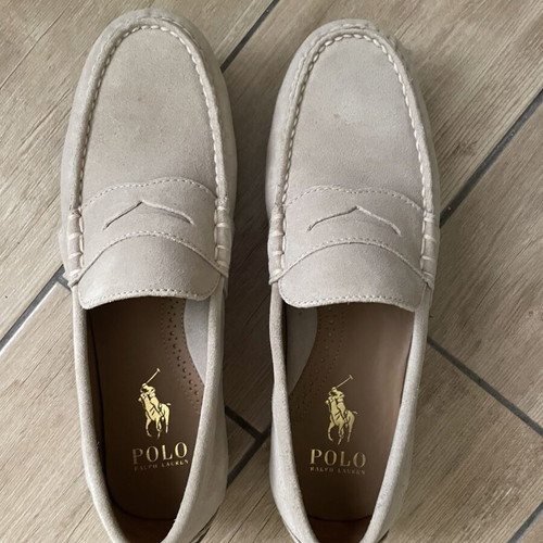 Polo Ralph Lauren men's casual shoes beige, like new