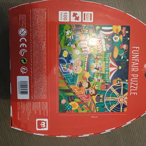 Luna Park Puzzle 100 Pieces Like New