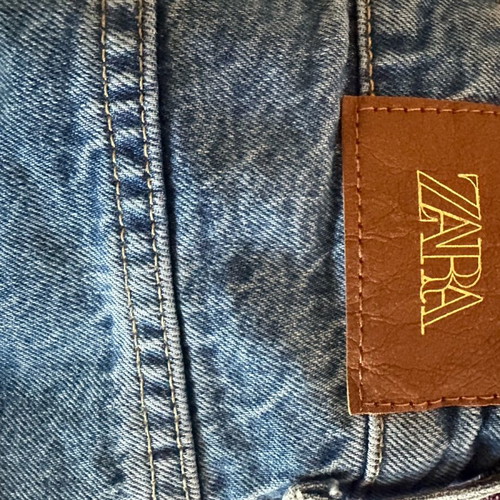 Zara jeans flared high waist new EU 34