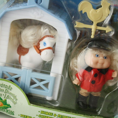 Vintage 1998 Cabbage Patch Kids Missy Horse Playset new