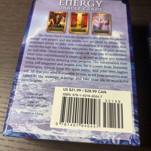 Energy Oracle Cards Tarot Cards by Sandra Anne Taylor brand new