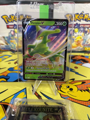 Pokemon card Virizion V promo holographic καινούργιο