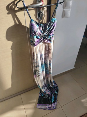 Maxi dress used, summer, size L