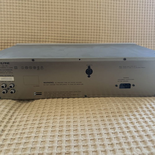 Alpine AL-51 Stereo Cassette Deck used, made in Japan