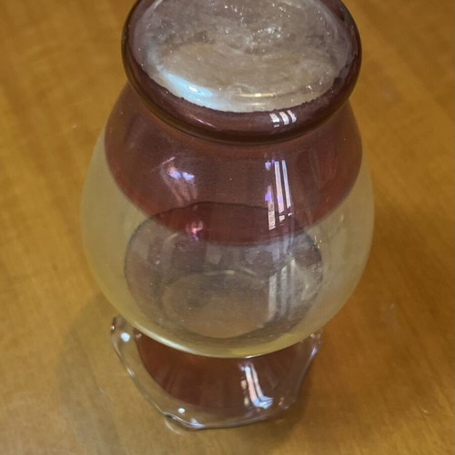 Vintage Murano γυάλινο βάζο Linea Mary Made in Italy, σαν καινούργιο