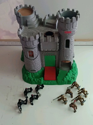 Fisher-Price κάστρο με ιππότες 1994 μεταχειρισμένο