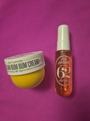 Sol de Janeiro set mist 30ml and bum bum cream 50ml new