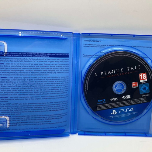 A Plague Tale: Innocence PS4 used action adventure game