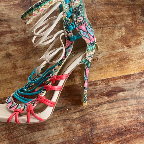 Tsakiris Mallas sandals new, multicolor, size 37