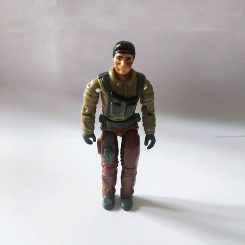 G.I. Joe Bullhorn action figure used, vintage collectible
