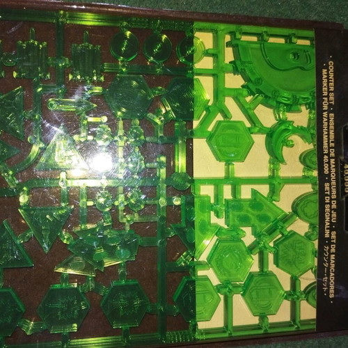 Warhammer 40k battlefield tokens new in original packaging