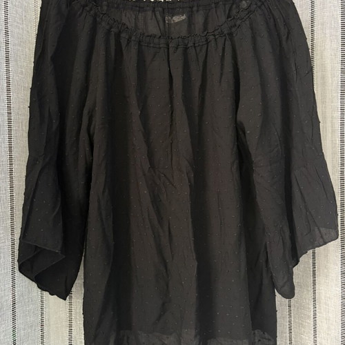Strapless Black Top like new