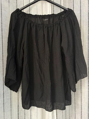 Strapless Black Top like new