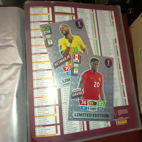 Adrenalyn XL 2022 Qatar Panini collector's album new