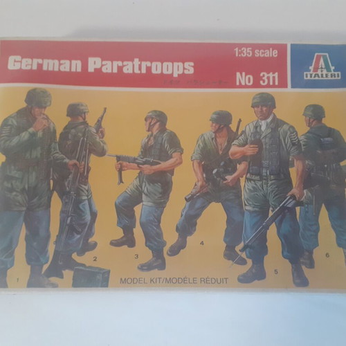 German Paratroops Italeri Model Kit 1/35 new