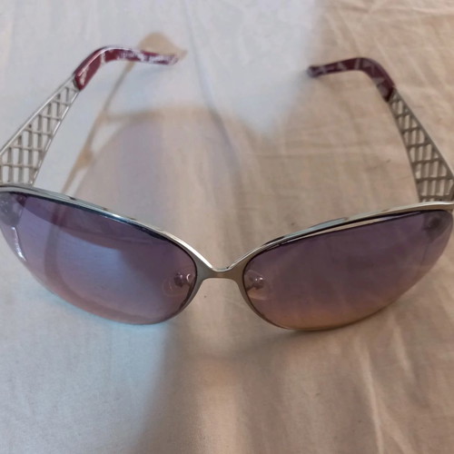 Lussile LS31047/EM02/65-13-125 women's sunglasses, silver metal frame
