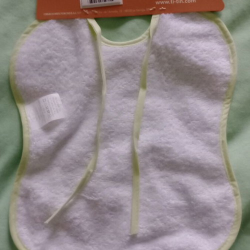 Mothercare baby bibs with pocket, new, set of 2