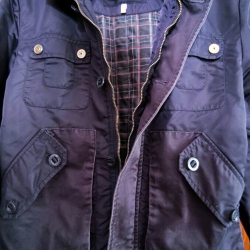 Armani Jeans men's medium jacket used, dark blue