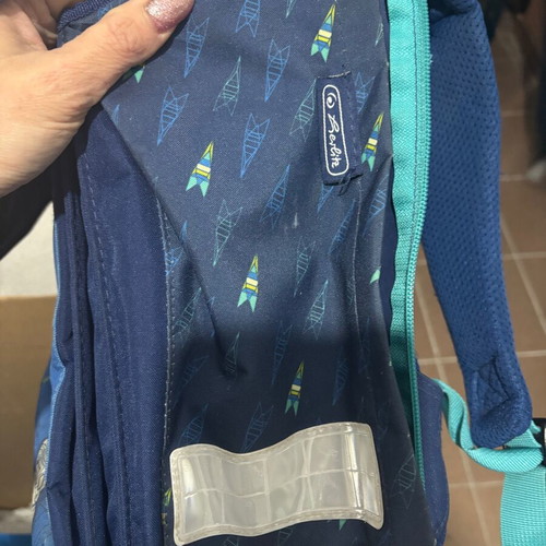Herlitz school bag used, suitable for elementary school