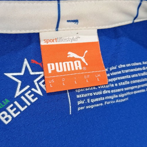 Italy national team Puma jersey 2014 size L used