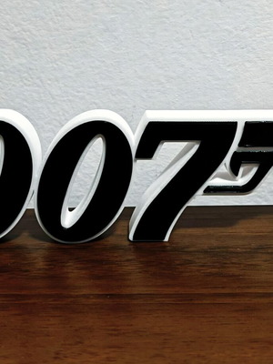 James Bond 007 logo like new