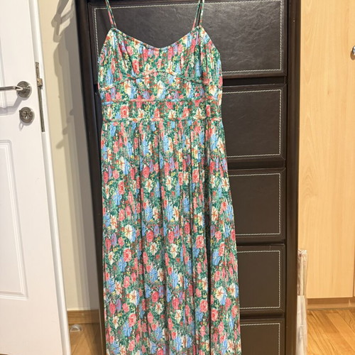 Zara midi dress, multicolored, size S