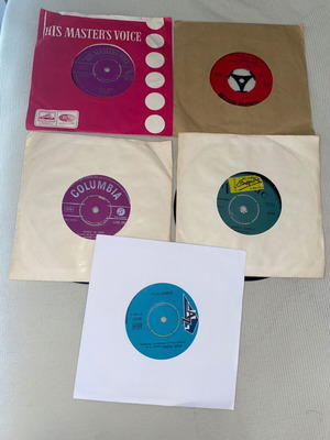 5 δίσκοι ξένοι ελληνικής κοπής used, pop
