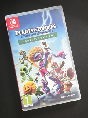 Plants Vs Zombies Battle for Neighborville Complete Edition Nintendo Switch like new