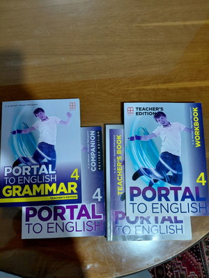 Portal to English 4, 4 books like new