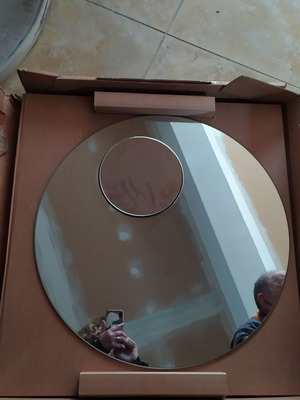 Eurorama round mirror 60 cm with magnifying mirror new