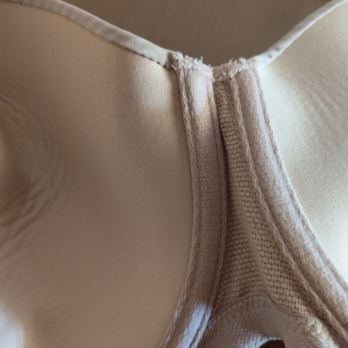 Triumph beige bra 105D, modern soft with light padding and underwire