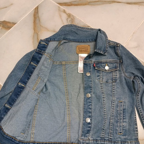 Levi's kids unisex jacket like new, size XXS, blue