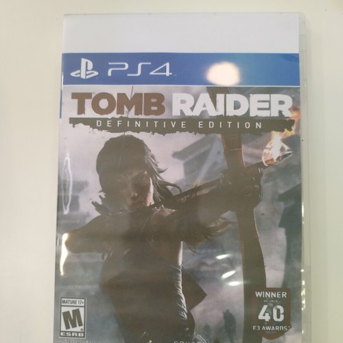 Tomb Raider Definitive Edition PlayStation 4 used, no original box