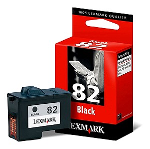 Μελάνι μαύρο original Lexmark black ink 18l0032e cartridge 82