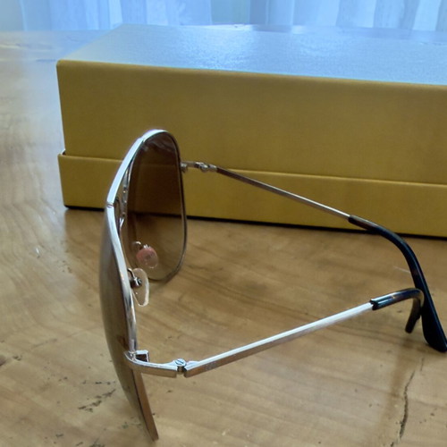 BSB Aviator sunglasses, brown gradient light mirror lenses
