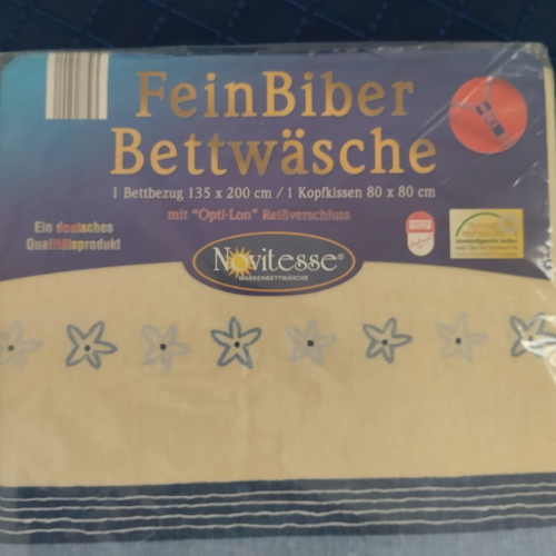Bedding set with duvet cover 135x200 cm and pillowcase 80x80 cm, cotton