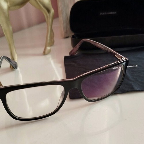 Dolce & Gabbana eyeglasses like new, black unisex