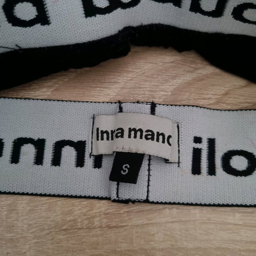 Inna Manoli high-waisted bikini set like new, size S, black